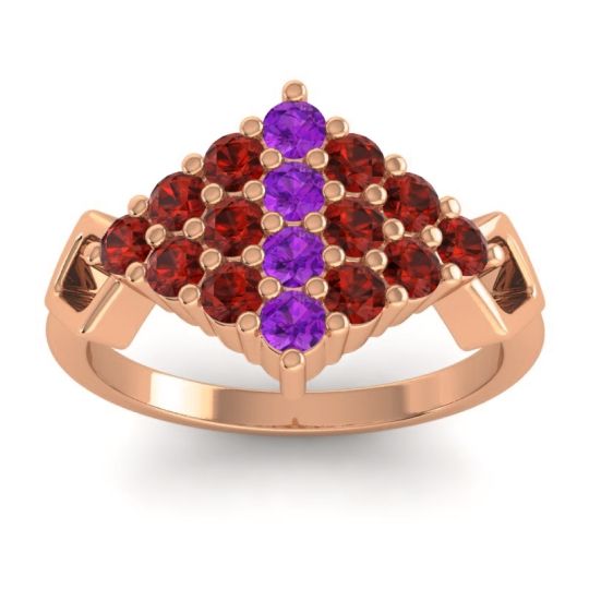 Simple Pave Art Deco Hira Ring