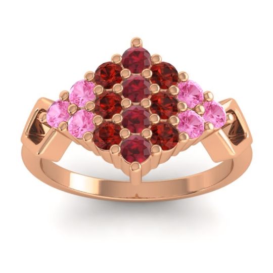 Simple Pave Art Deco Hira Ring