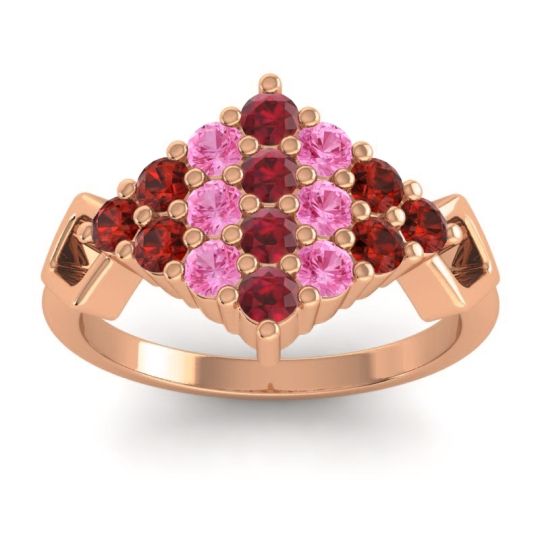 Simple Pave Art Deco Hira Ring