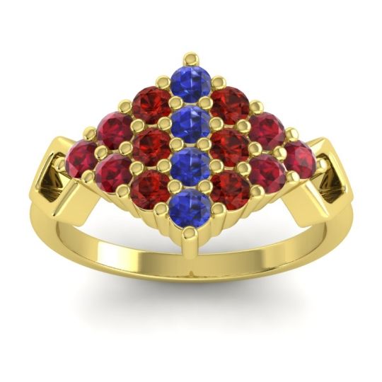 Simple Pave Art Deco Hira Ring