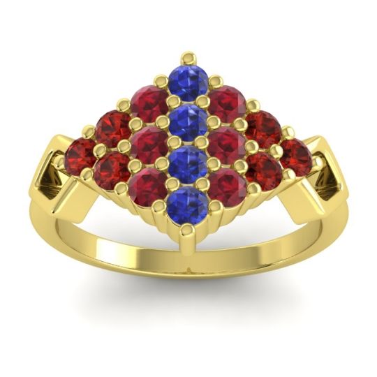 Simple Pave Art Deco Hira Ring