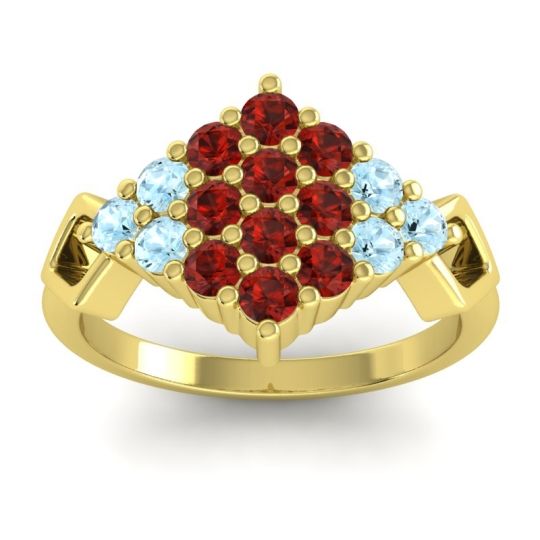 Simple Pave Art Deco Hira Ring