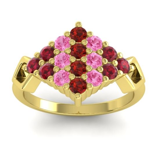 Simple Pave Art Deco Hira Ring
