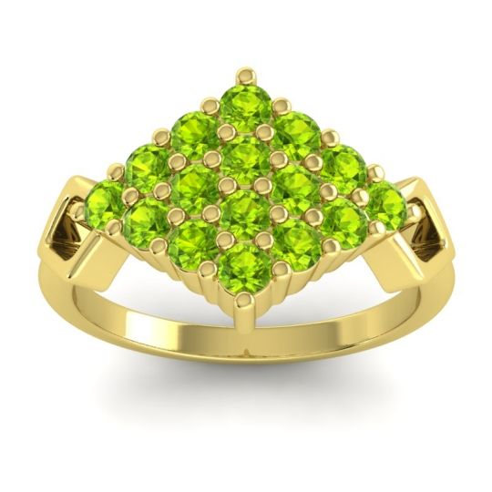 Simple Pave Art Deco Hira Ring