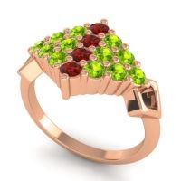 Simple Pave Art Deco Hira Ring