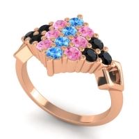 Simple Pave Art Deco Hira Ring