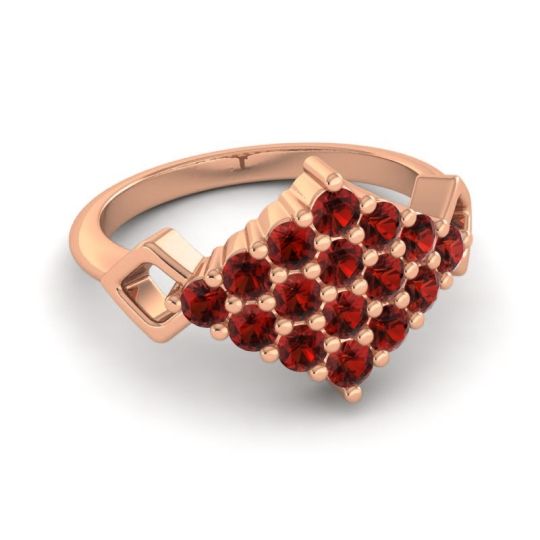 Simple Pave Art Deco Hira Ring
