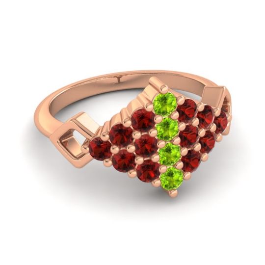 Simple Pave Art Deco Hira Ring