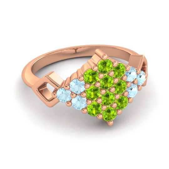 Simple Pave Art Deco Hira Ring