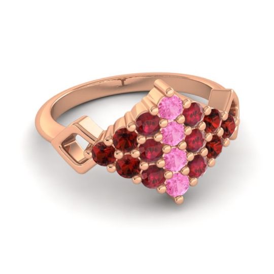 Simple Pave Art Deco Hira Ring