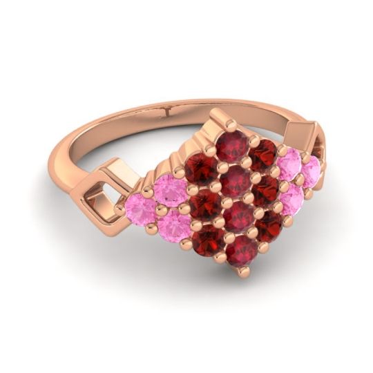 Simple Pave Art Deco Hira Ring