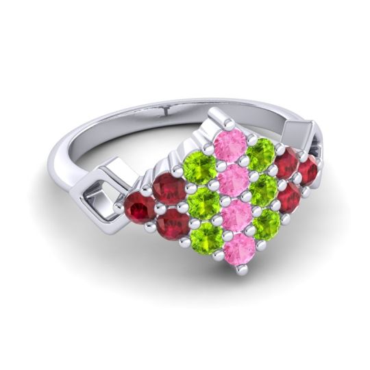 Simple Pave Art Deco Hira Ring