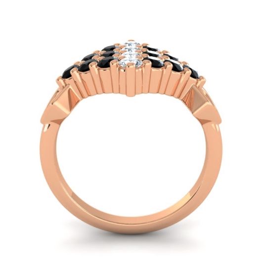 Simple Pave Art Deco Hira Ring