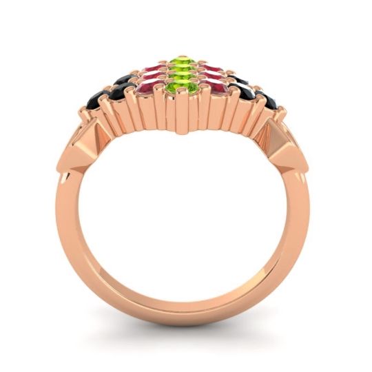 Simple Pave Art Deco Hira Ring