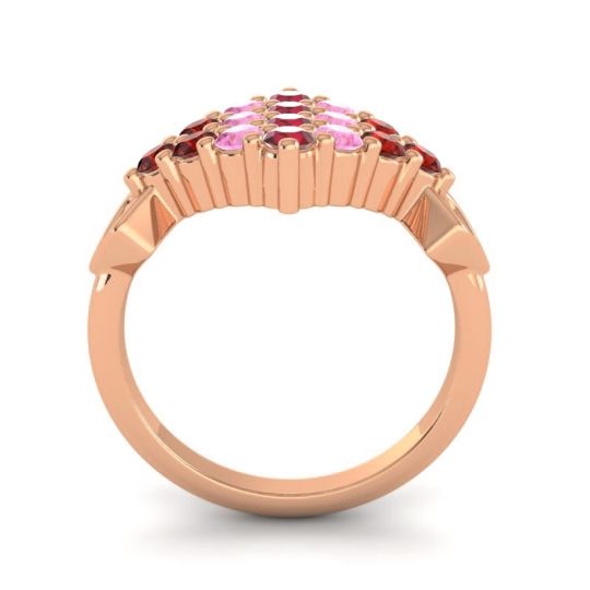 Simple Pave Art Deco Hira Ring