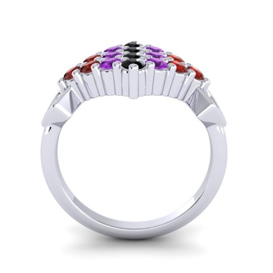 Simple Pave Art Deco Hira Ring