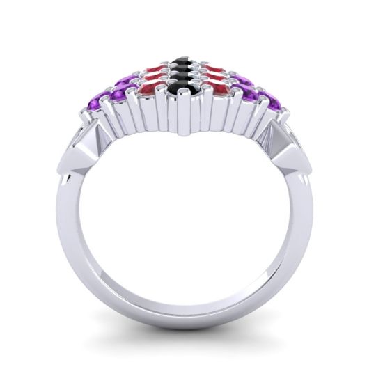 Simple Pave Art Deco Hira Ring