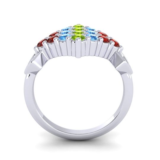 Simple Pave Art Deco Hira Ring