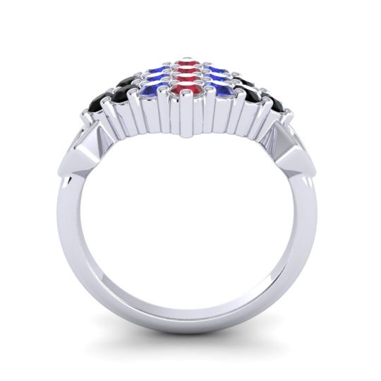 Simple Pave Art Deco Hira Ring