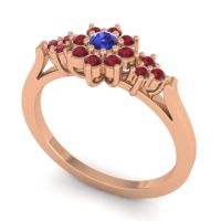 Simple Floral Pave Zepala Ring