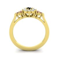 Simple Floral Pave Zepala Ring