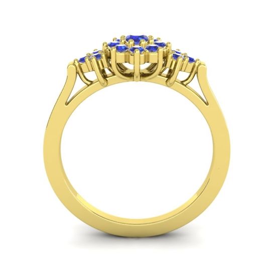 Simple Floral Pave Zepala Ring