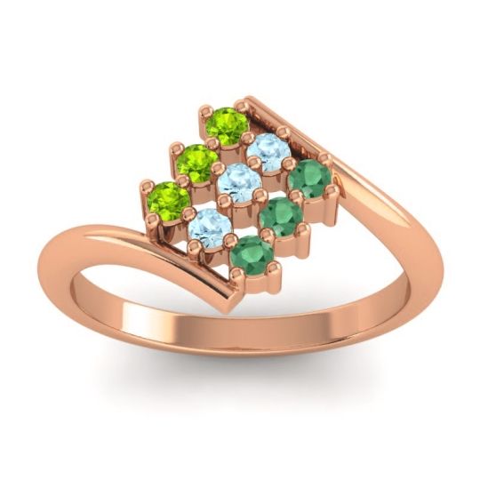 Simple Pave Bypass Navaza Ring