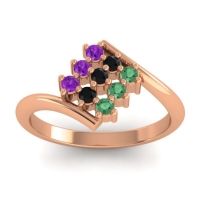 Simple Pave Bypass Navaza Ring