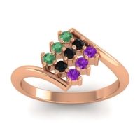 Simple Pave Bypass Navaza Ring