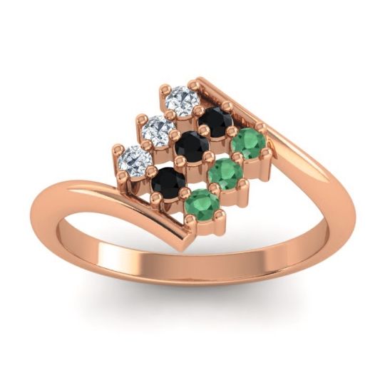 Simple Pave Bypass Navaza Ring