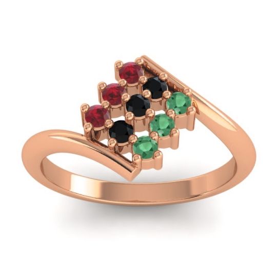 Simple Pave Bypass Navaza Ring