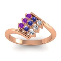 Simple Pave Bypass Navaza Ring