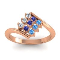 Simple Pave Bypass Navaza Ring