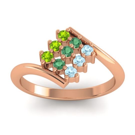 Simple Pave Bypass Navaza Ring