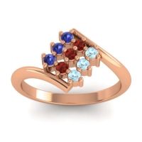 Simple Pave Bypass Navaza Ring