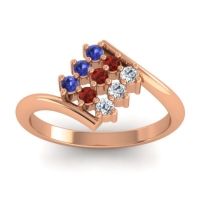 Simple Pave Bypass Navaza Ring