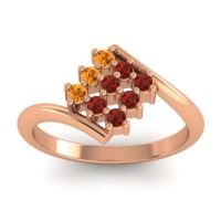 Simple Pave Bypass Navaza Ring