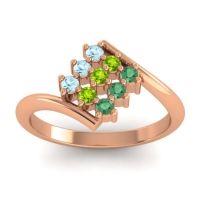 Simple Pave Bypass Navaza Ring