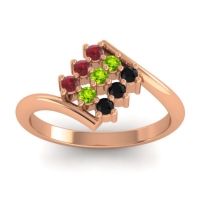 Simple Pave Bypass Navaza Ring