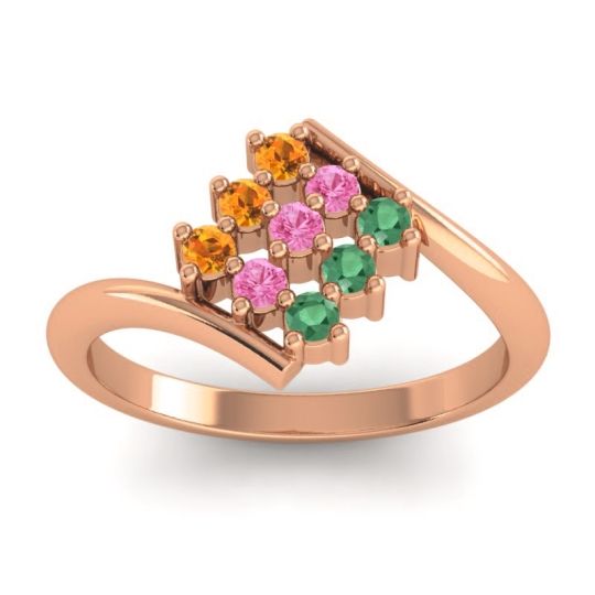 Simple Pave Bypass Navaza Ring