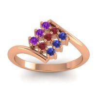 Simple Pave Bypass Navaza Ring