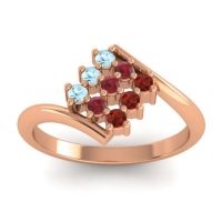 Simple Pave Bypass Navaza Ring