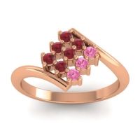 Simple Pave Bypass Navaza Ring