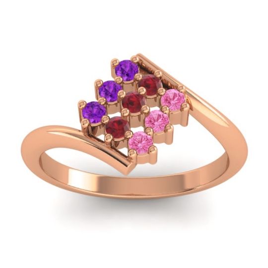 Simple Pave Bypass Navaza Ring