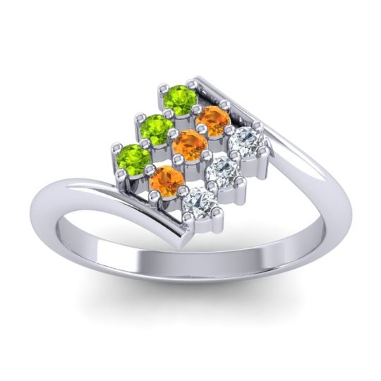 Simple Pave Bypass Navaza Ring