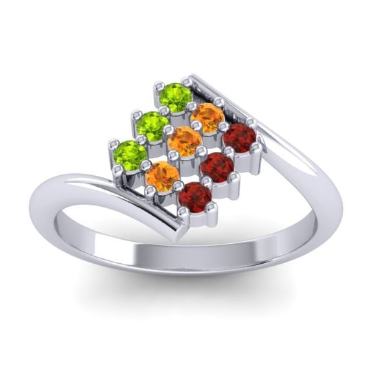 Simple Pave Bypass Navaza Ring