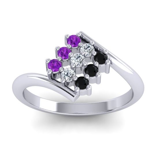 Simple Pave Bypass Navaza Ring