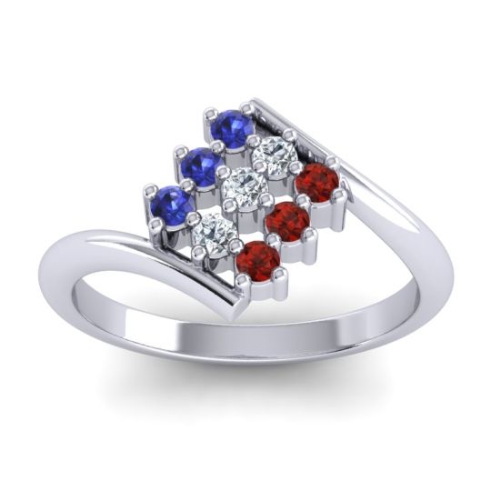 Simple Pave Bypass Navaza Ring