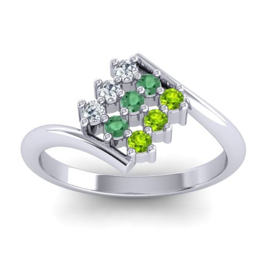 Simple Pave Bypass Navaza Ring