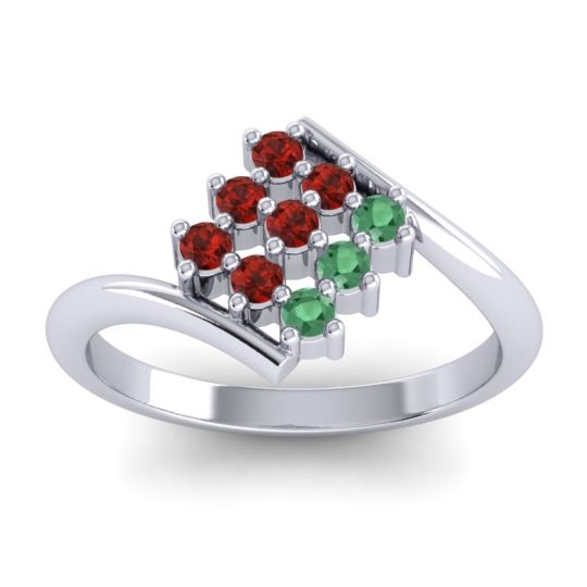 Simple Pave Bypass Navaza Ring